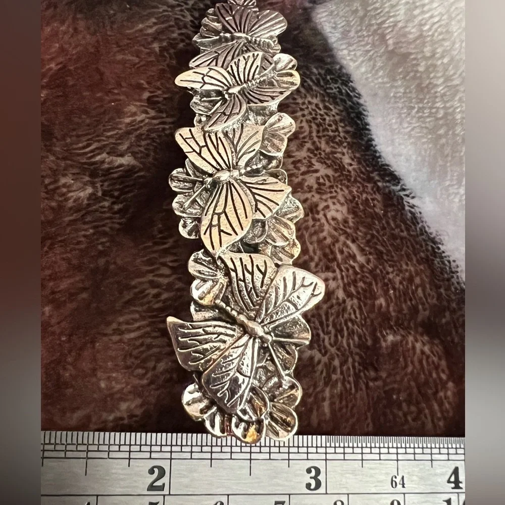 ❤️ Butterfly Garden Barette 3” Romantic Bohemian Design